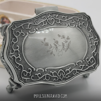 Customizable Keepsake Jewelry Box for Your Precious Treasures